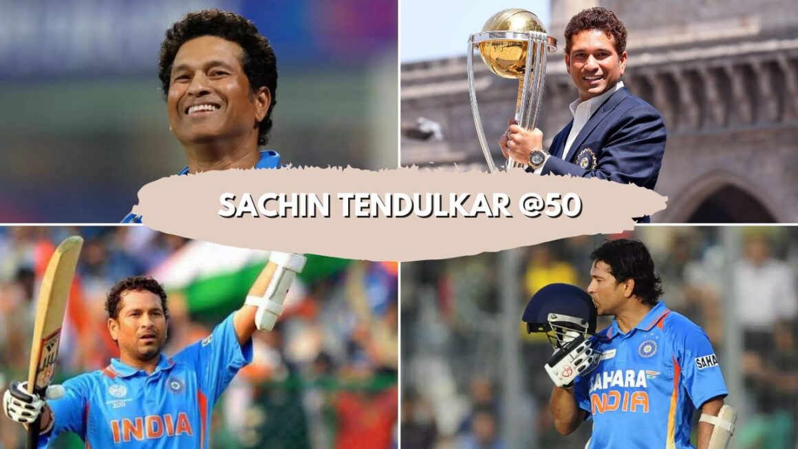 Sachin Tendulkar @50 : Journey of Master Blaster of Cricket