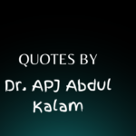 quotes by dr. abdul kalam